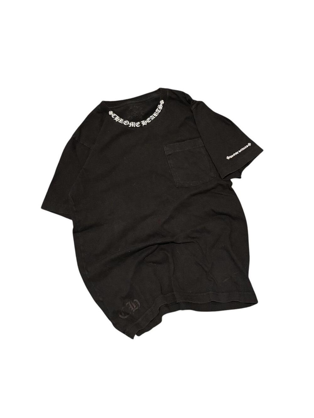 Chrome Hearts Neck Logo Pocket Tee